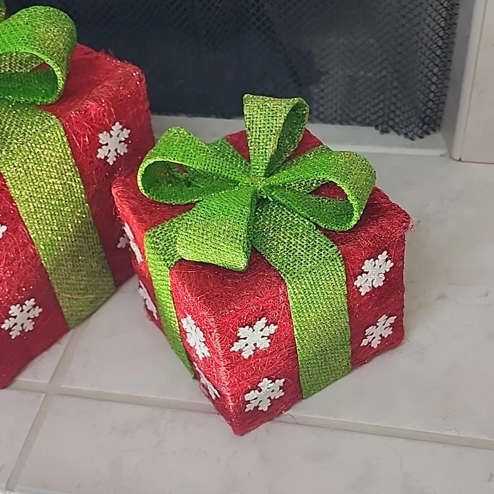 🎄 PIER 1 SISAL CHRISTMAS NESTING BOXES 🎄